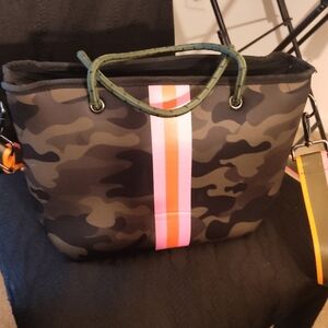 Haute Shore Camo Tote / Crossbody
